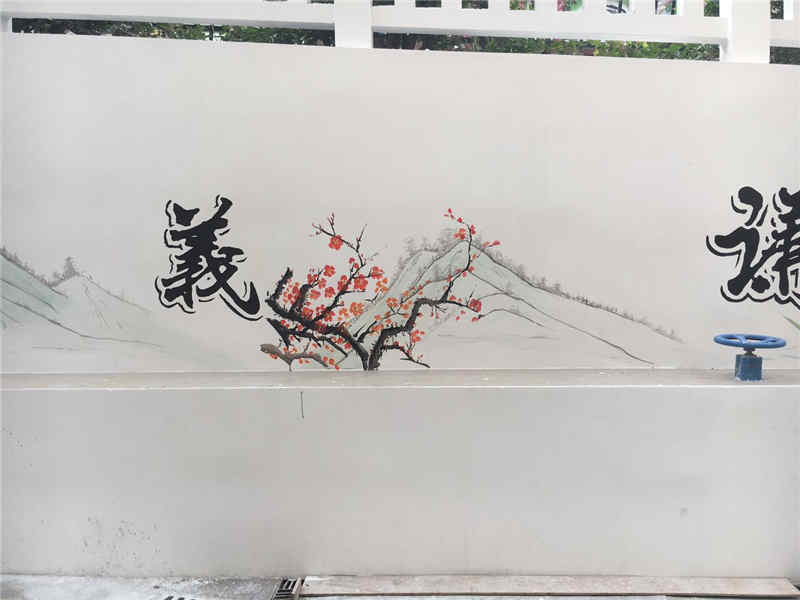 深圳上雪村文化墙