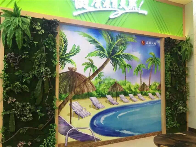 啤酒屋彩绘