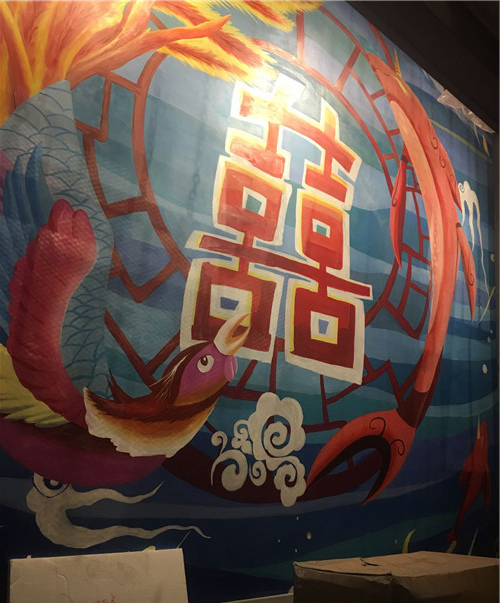 大岭山彩绘涂鸦
