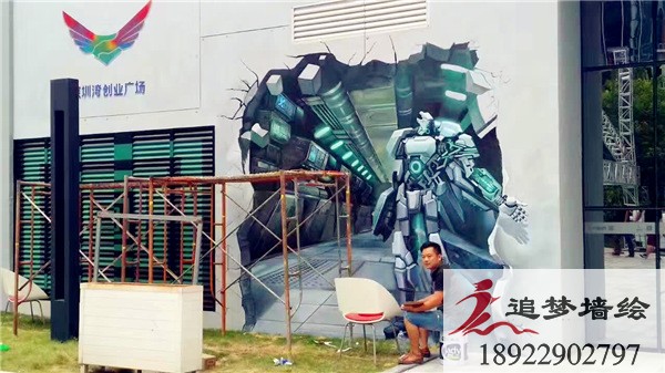 深圳手绘墙壁画