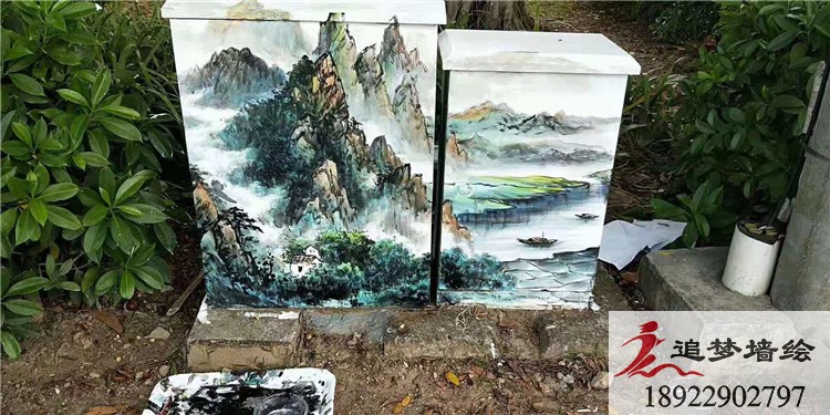 佛山大良电箱彩绘