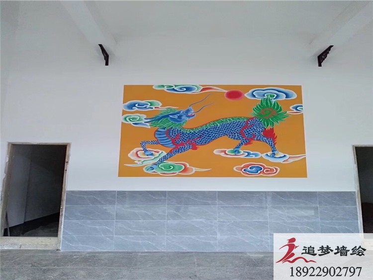 封开古建筑彩绘