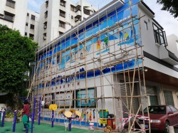 东莞石排太和社区彩绘