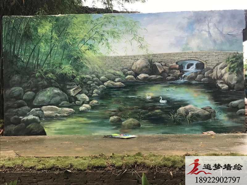 黄埔山水文化墙